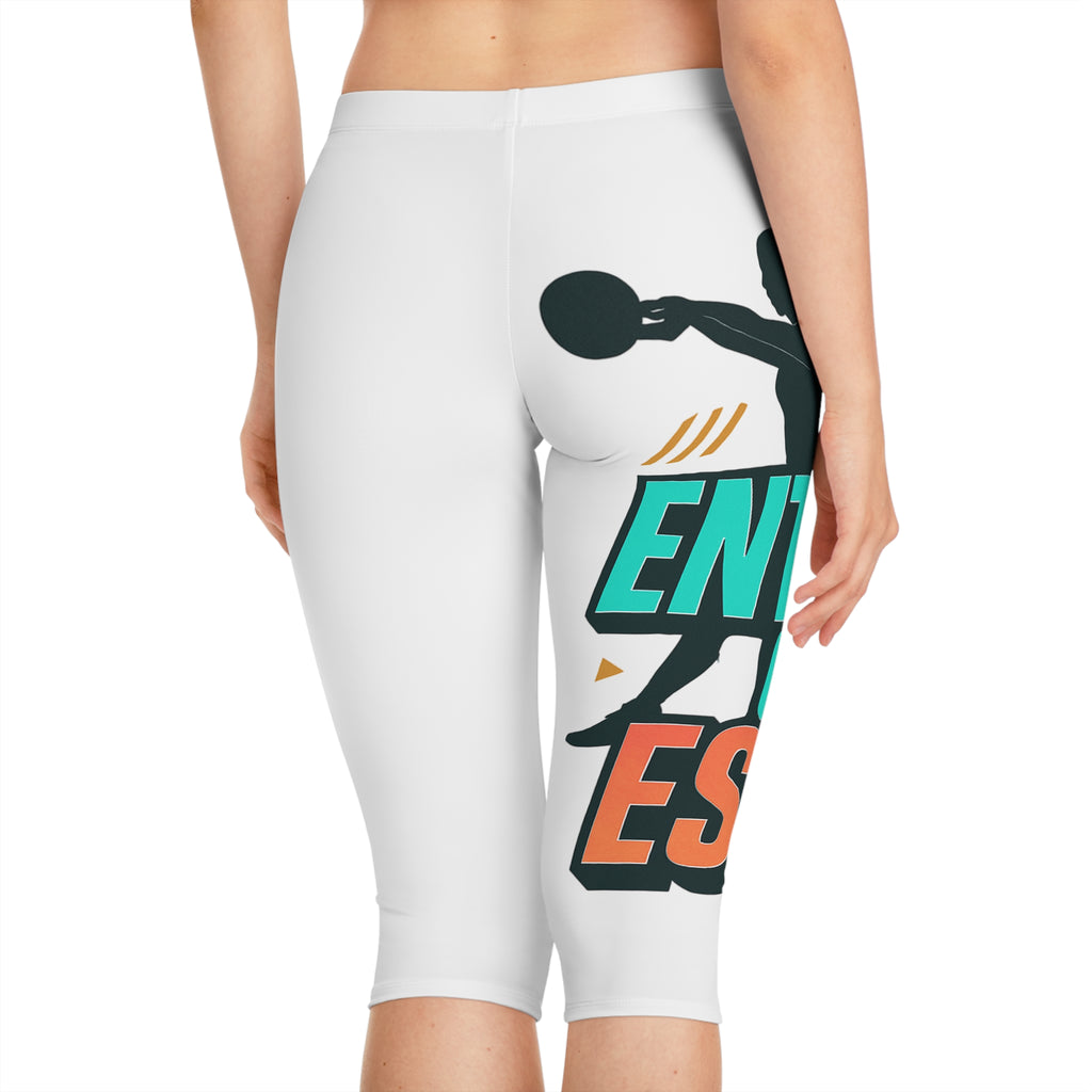 Women's Capri Leggings (AOP)
