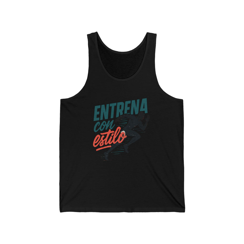 Unisex Jersey Tank entrena con estilo