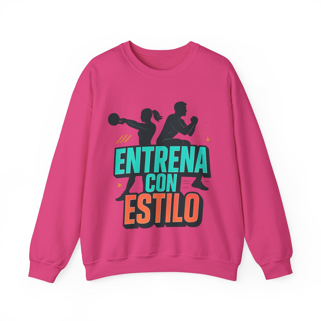 Unisex Heavy Blend™ Crewneck Sweatshirt entrena con estilo