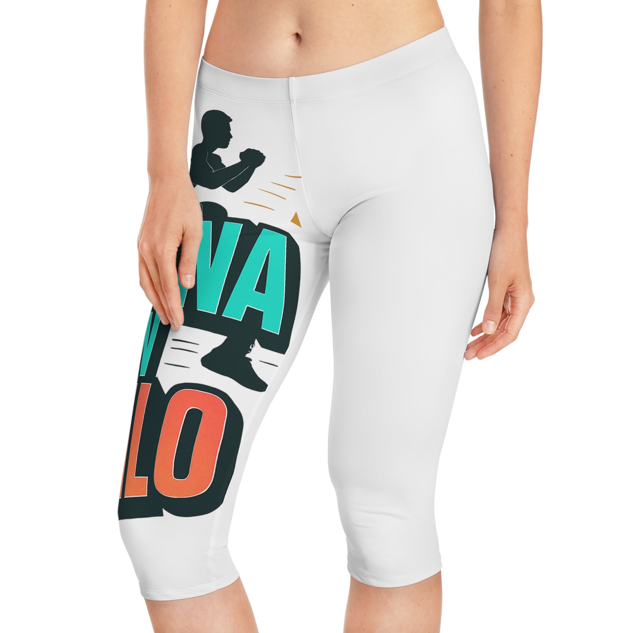 Women's Capri Leggings (AOP)